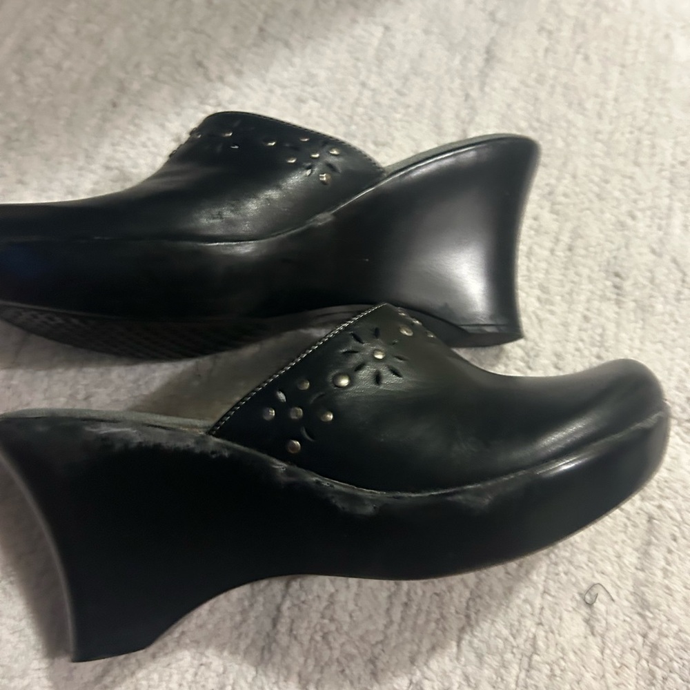 Jaelyn Black Slip-On Shoes